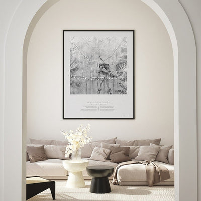 פוסטר Graceful Groove - Idana Furniture
