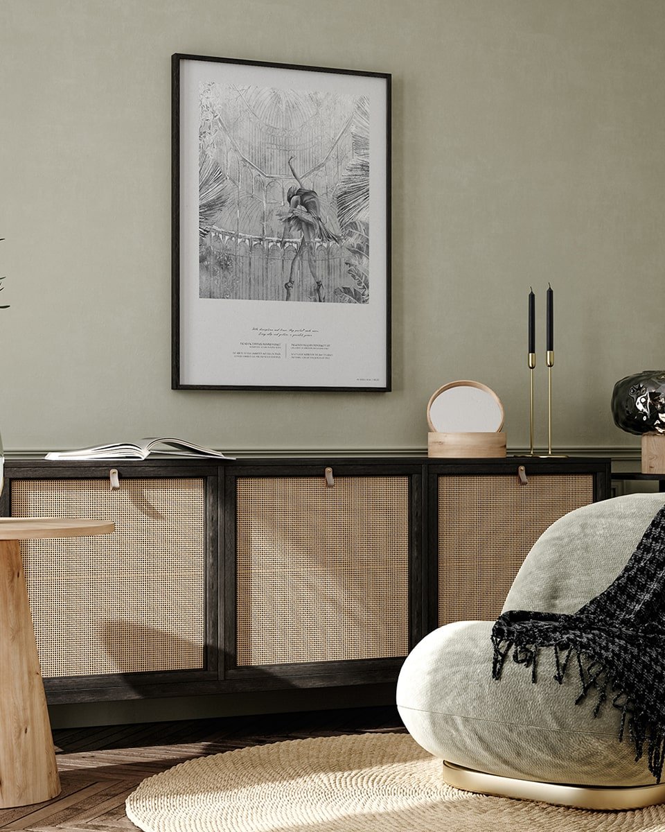 פוסטר Graceful Groove - Idana Furniture