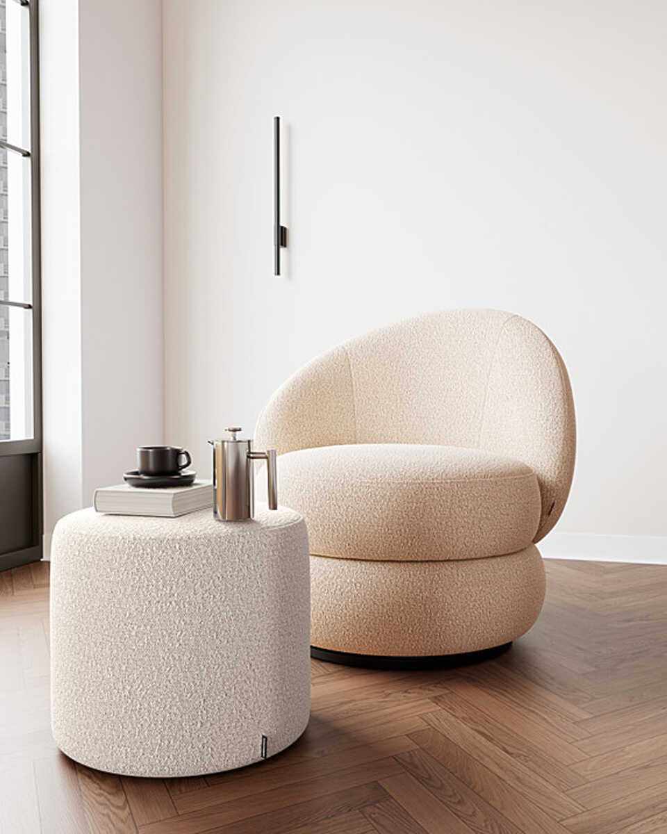 פוף הדום Ø45 No.7 - Idana Furniture