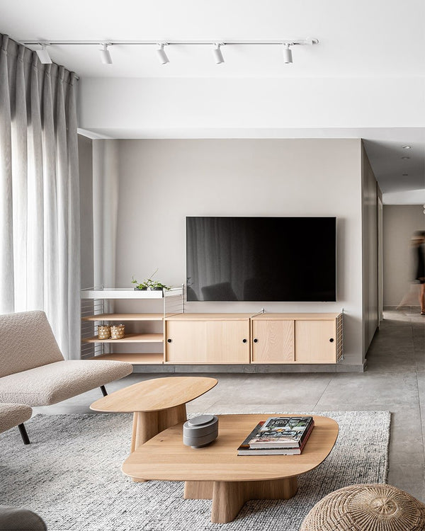 מזנון טלויזיה ומדף מתכת - Idana Furniture