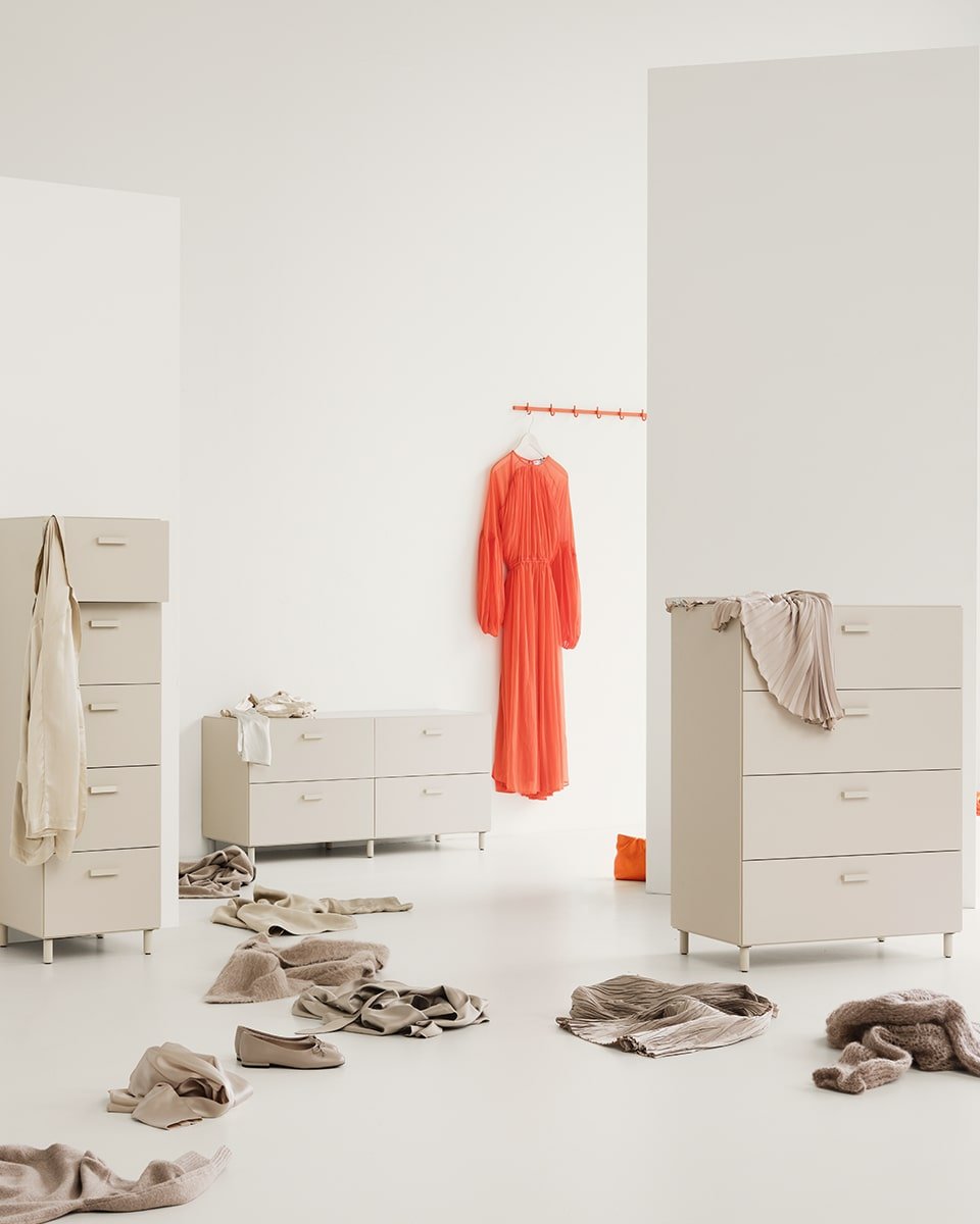 שידת מגירות Relief רחבה - Idana Furniture