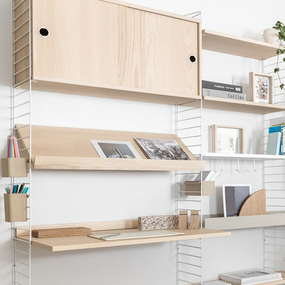 עמדת עבודה משולבת אחסון - Idana Furniture
