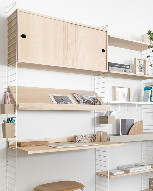 עמדת עבודה משולבת אחסון - Idana Furniture