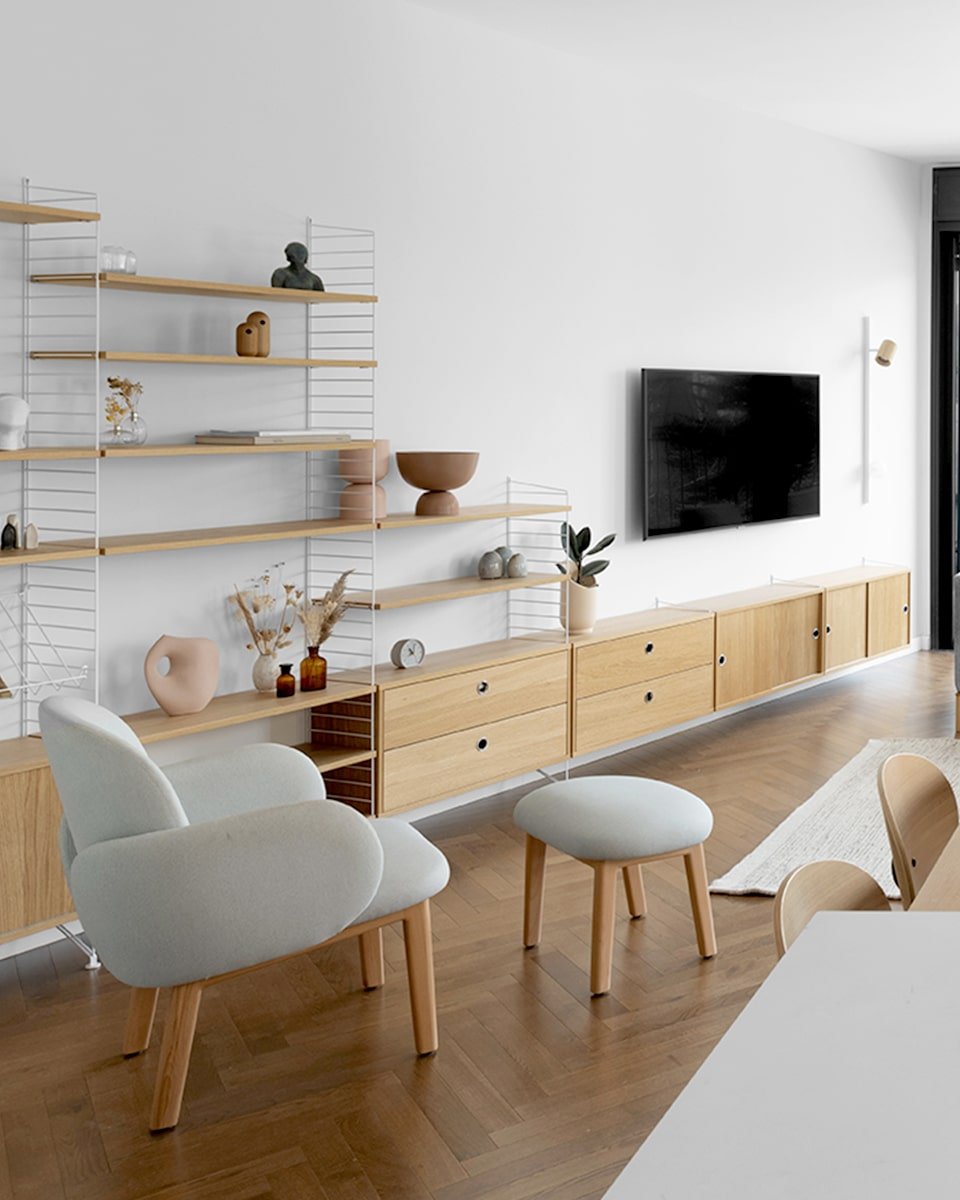 ספריית אחסון רחבה - Idana Furniture