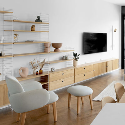 ספריית אחסון רחבה - Idana Furniture