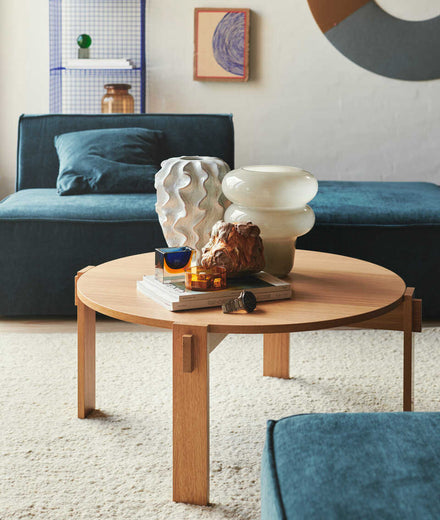 שולחן קפה עגול Carlo - Idana Furniture