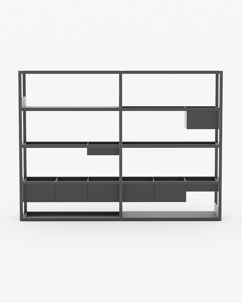 ספריית Lap Shelving medium - Idana Furniture
