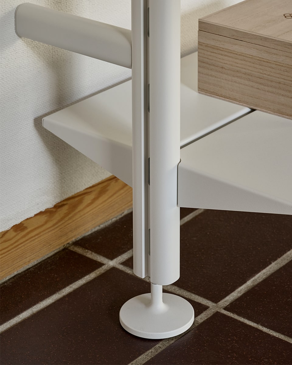 ספריית מדפים רחבה Pira תלוית קיר - Idana Furniture