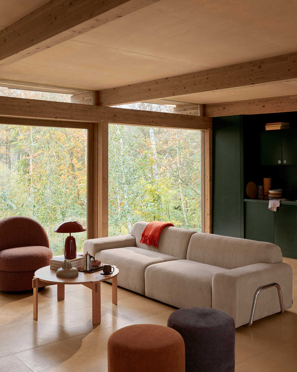 שולחן קפה עגול Carlo - Idana Furniture