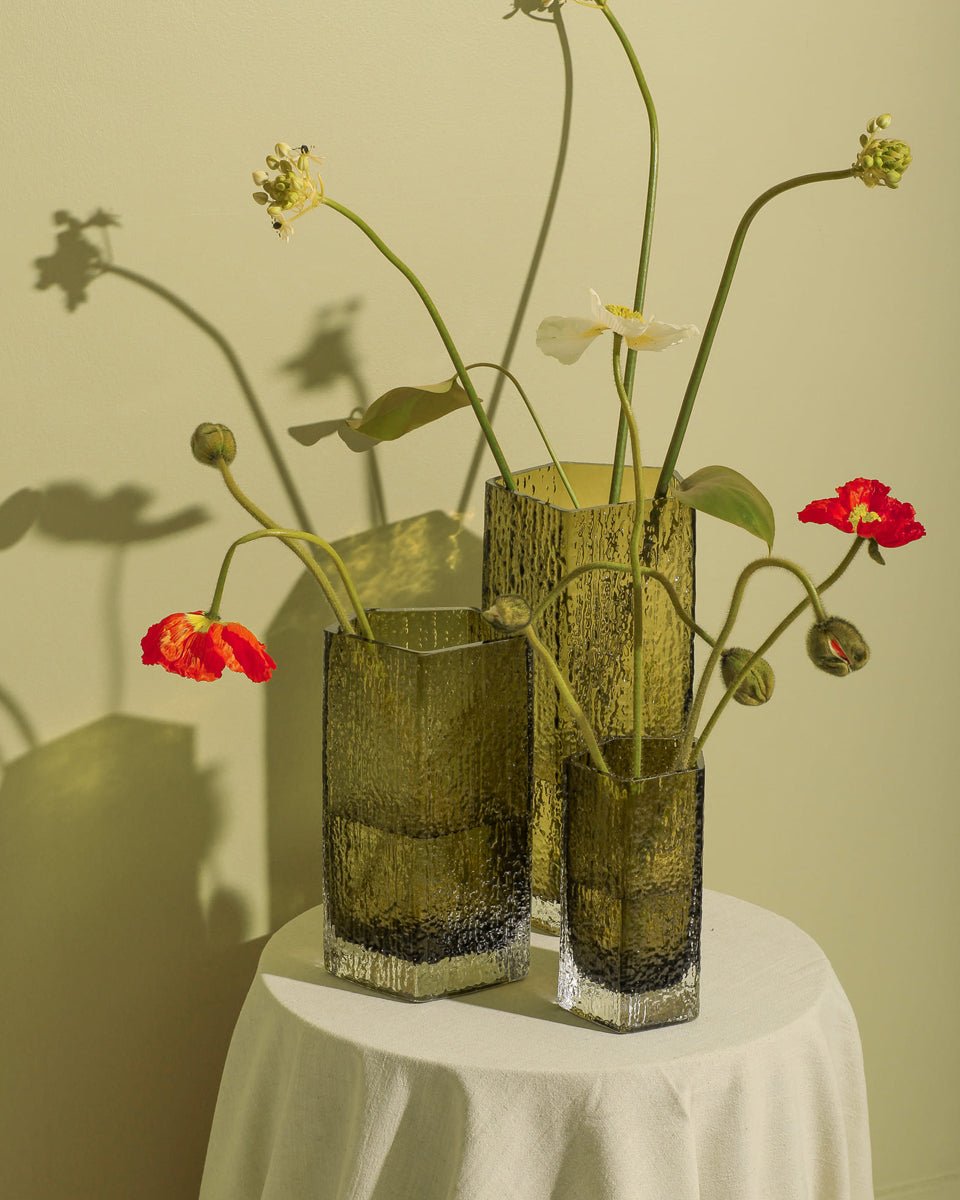 אגרטל זכוכית Causeway Vase - Idana Furniture