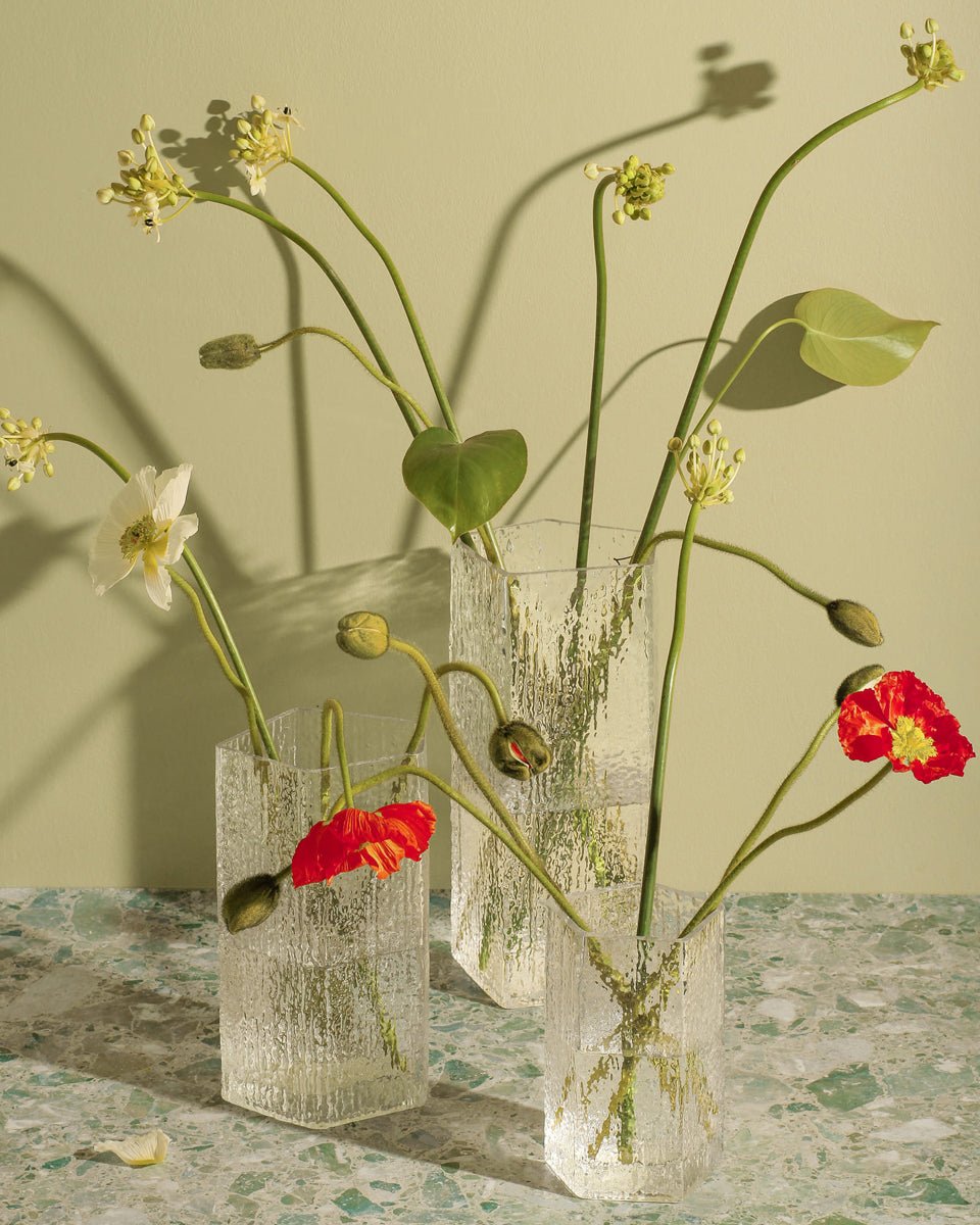 אגרטל זכוכית Causeway Vase - Idana Furniture