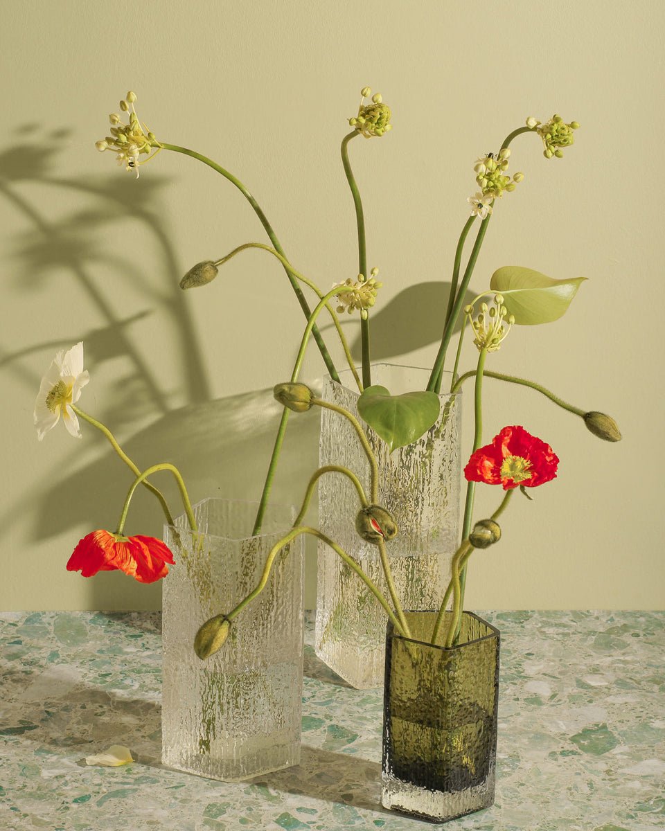 אגרטל זכוכית Causeway Vase - Idana Furniture