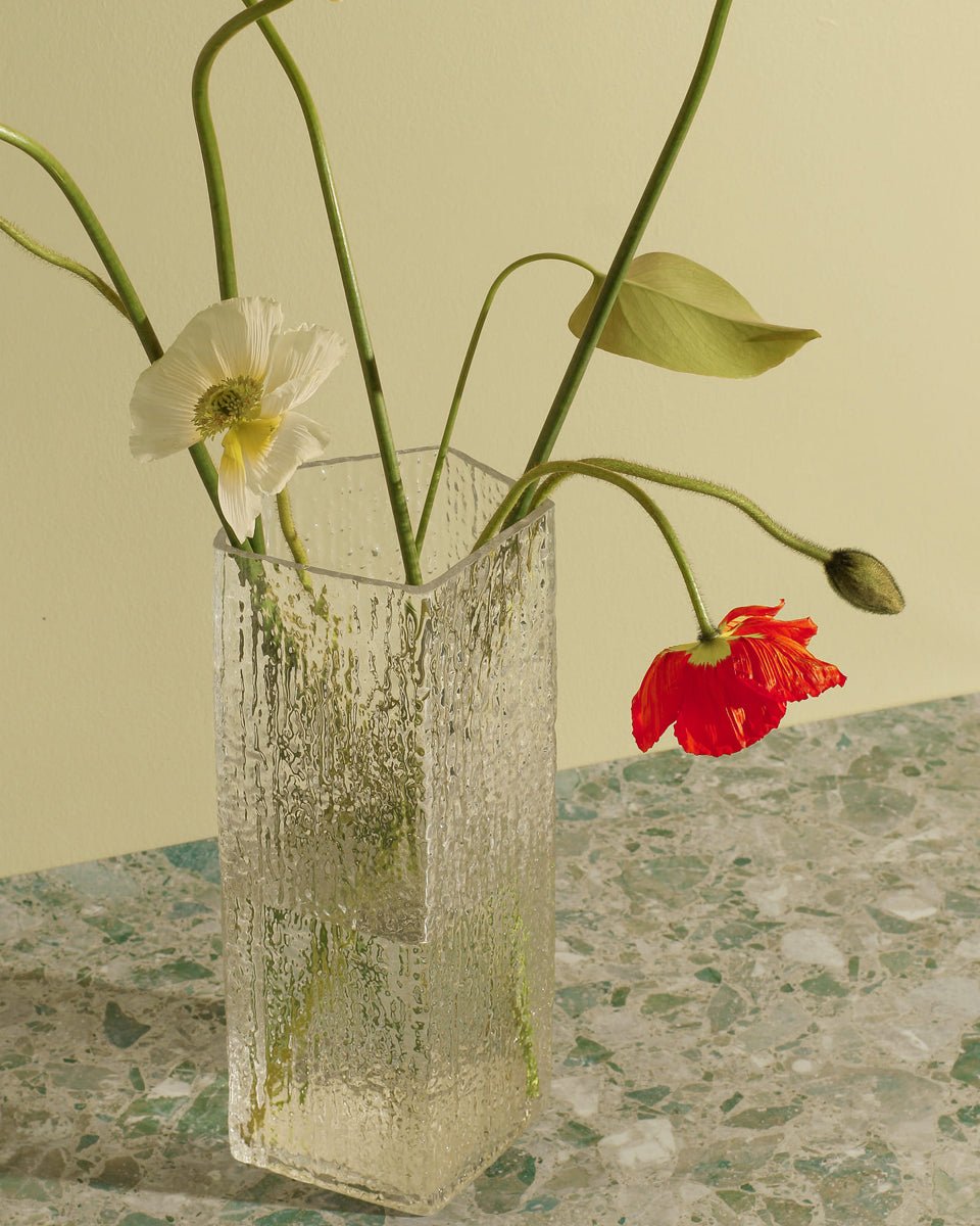 אגרטל זכוכית Causeway Vase - Idana Furniture