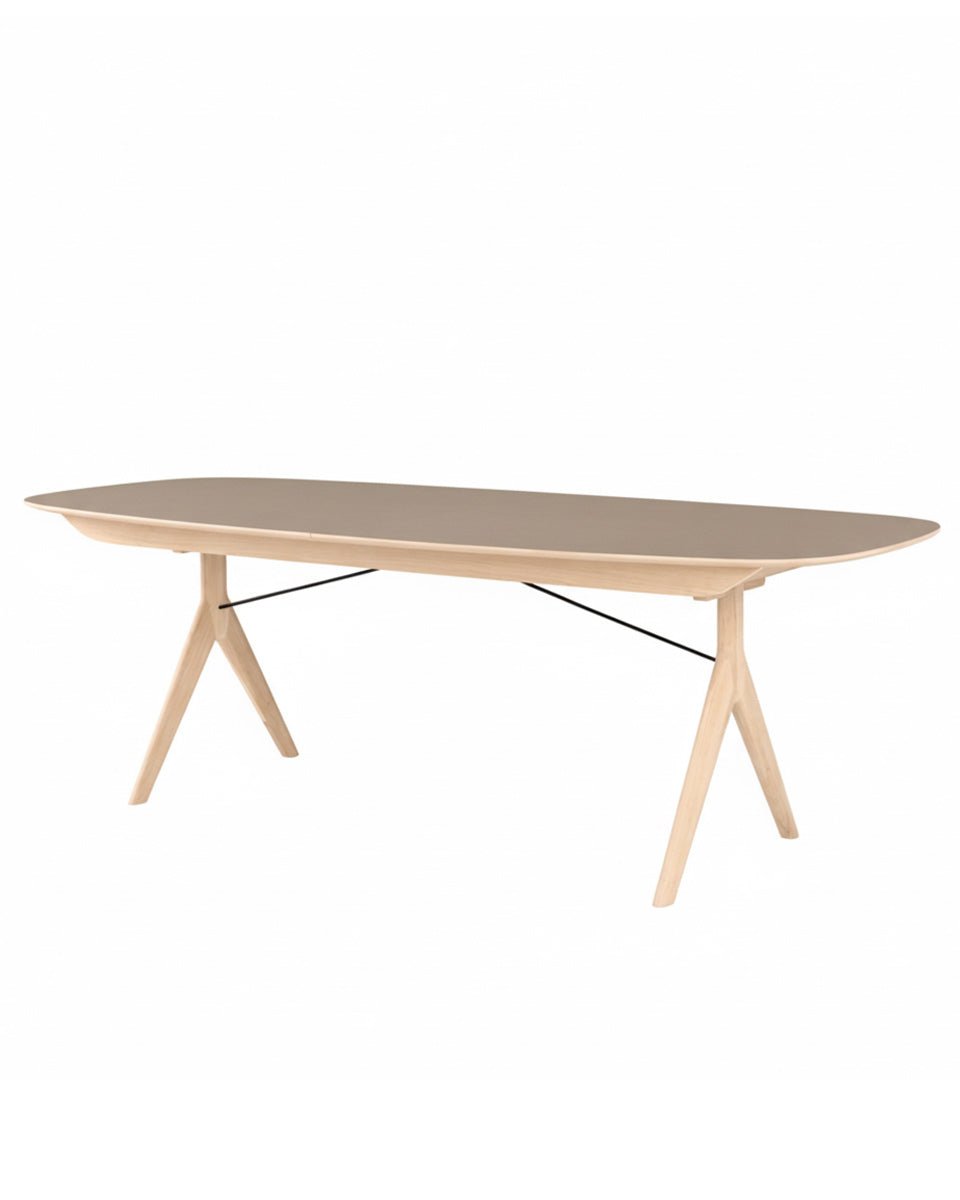 שולחן אוכל אליפסה נפתח Corna Slim - Idana Furniture