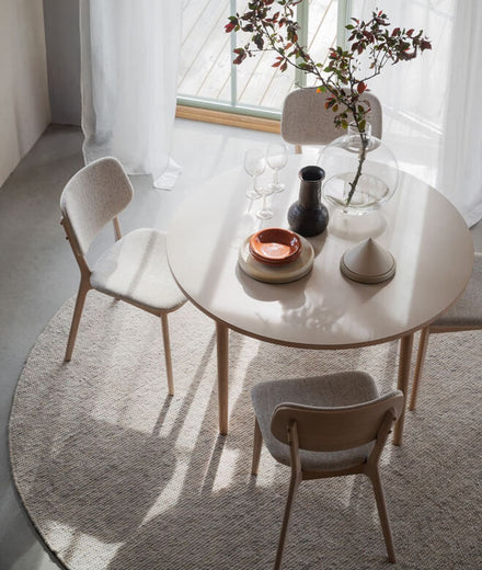 שולחן עגול 120 Fairmount עם פלטת HPL - Idana Furniture