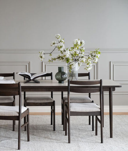 שולחן מלבני נפתח 220 Fairmount עם פלטת HPL - Idana Furniture