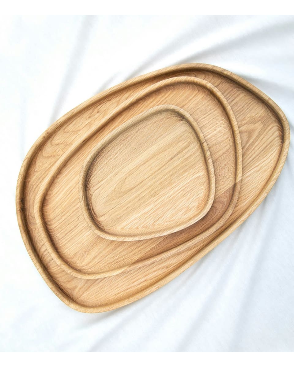Nest Bowl - Idana - Natural Oak - Scandinavian - מגש עץ - מגש - Idana Furniture