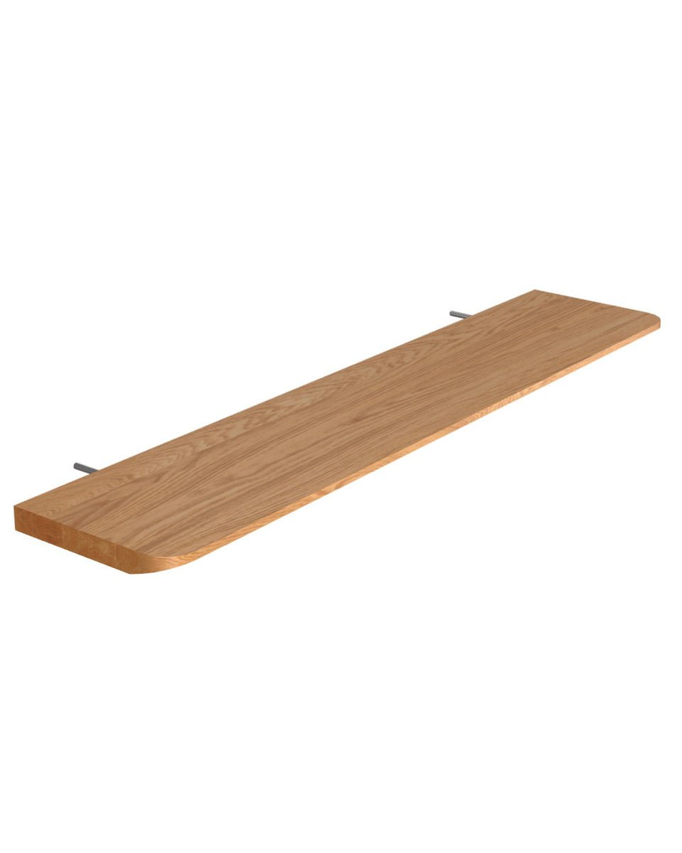 מדף עץ מלא צף Olia - Idana Furniture