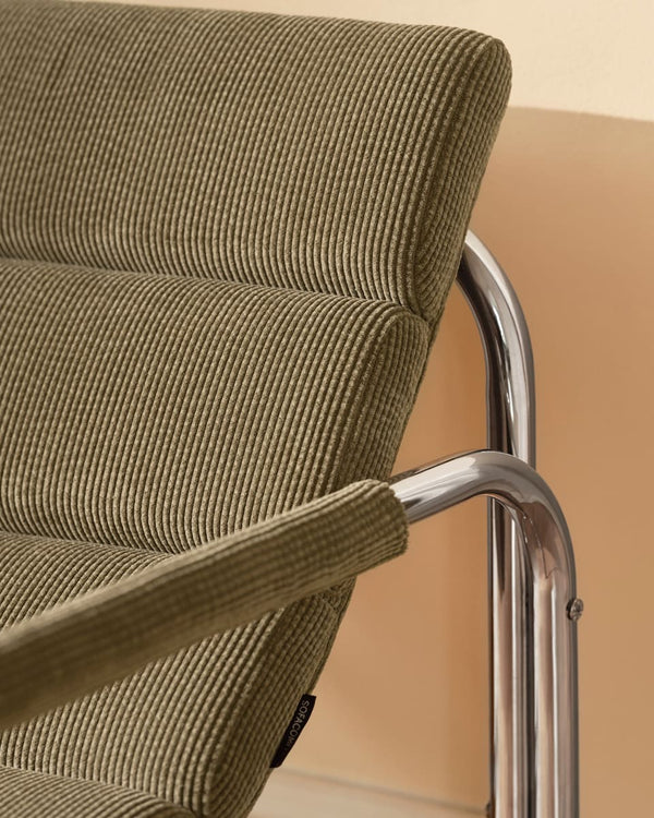 Roy - Stainless Steel - Scandinavian - Furniture - Arm chair - Idana Furniture - כורסה - כורת נירוסטה