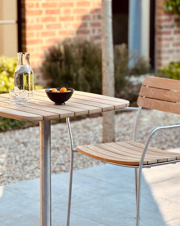 Outdoor  table-שולחן חוץ-woodfurniture-Stainless Steel-Stainless Steel furniture-idanahome-Teakwood