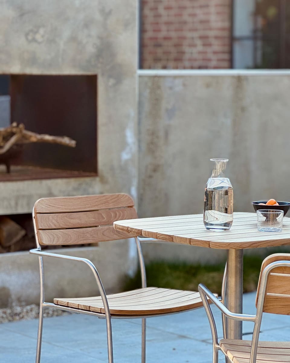 Outdoor chair-כיסא חוץ-woodfurniture-Stainless Steel-Stainless Steel furniture-idanahome