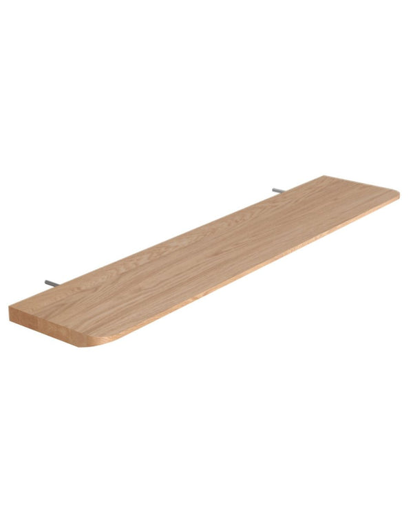 מדף עץ מלא צף Olia - Idana Furniture