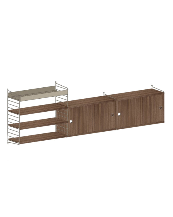 מזנון טלויזיה ומדף מתכת - Idana Furniture