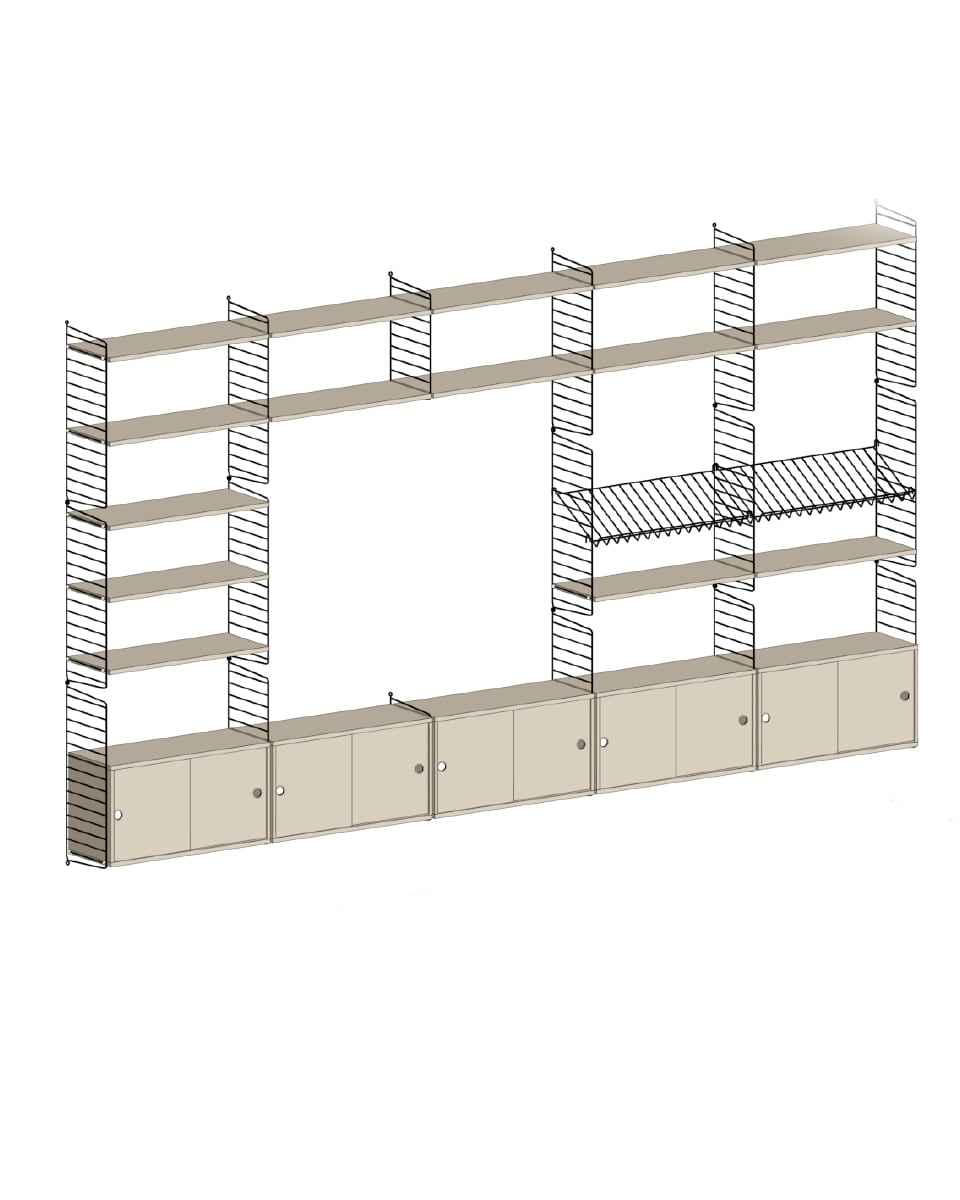 מערכת מידוף לטלויזיה - Idana Furniture