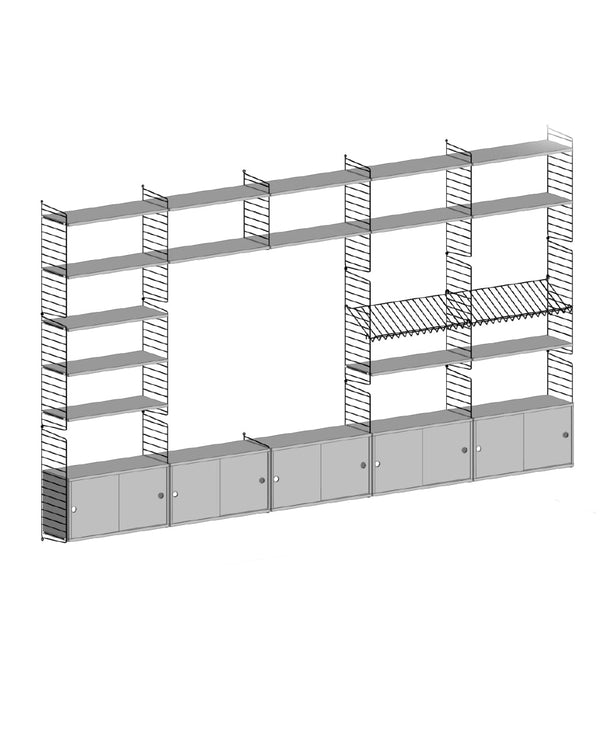 מערכת מידוף לטלויזיה - Idana Furniture