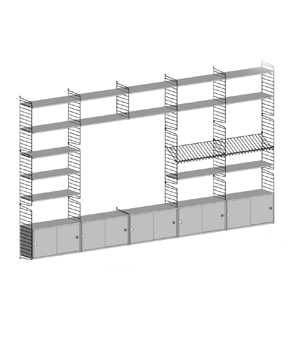 מערכת מידוף לטלויזיה - Idana Furniture