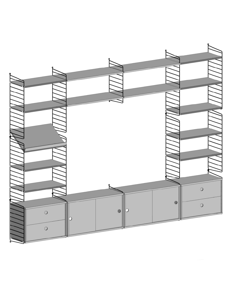 מזנון טלויזיה היקפי - Idana Furniture