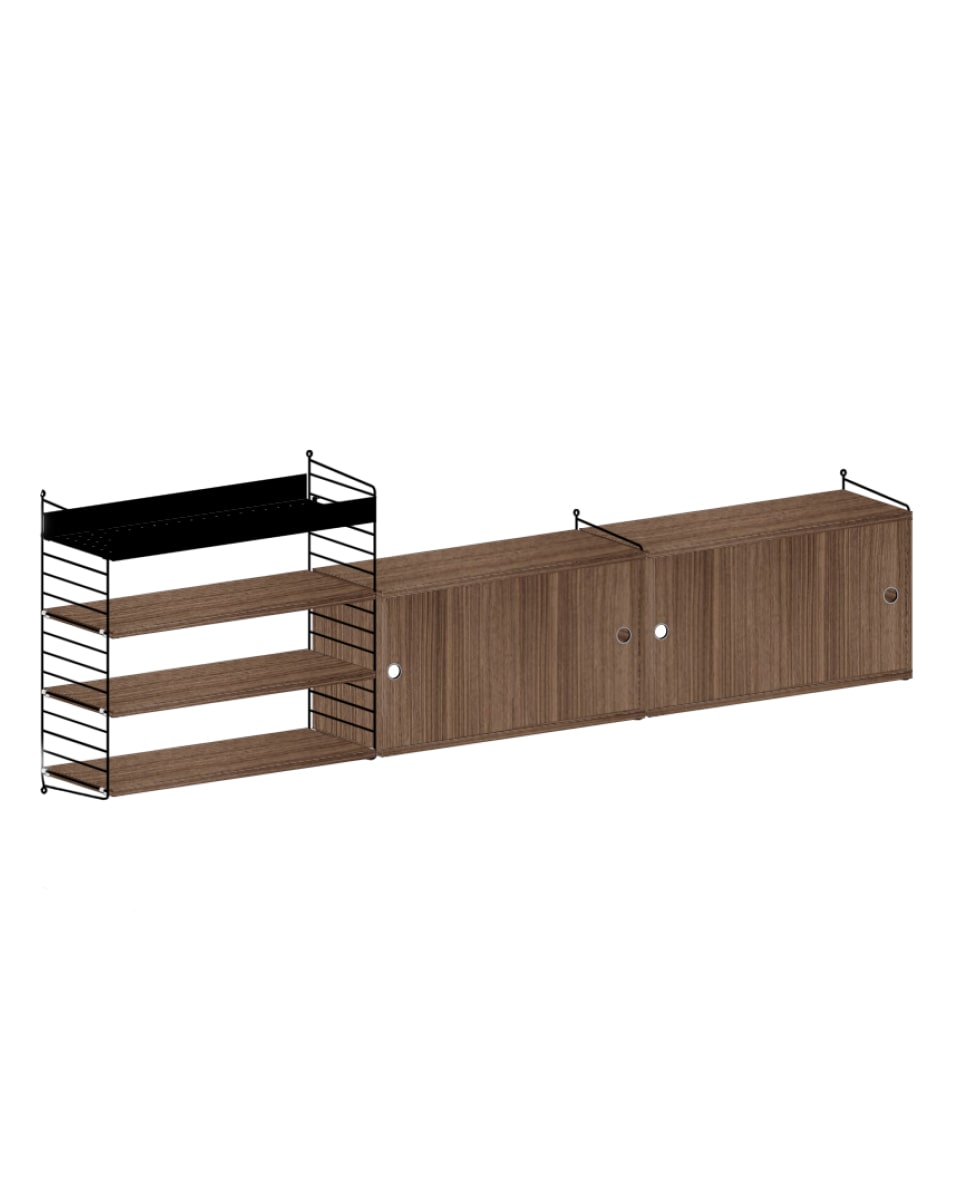 מזנון טלויזיה ומדף מתכת - Idana Furniture