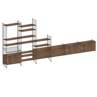ספריית אחסון רחבה - Idana Furniture
