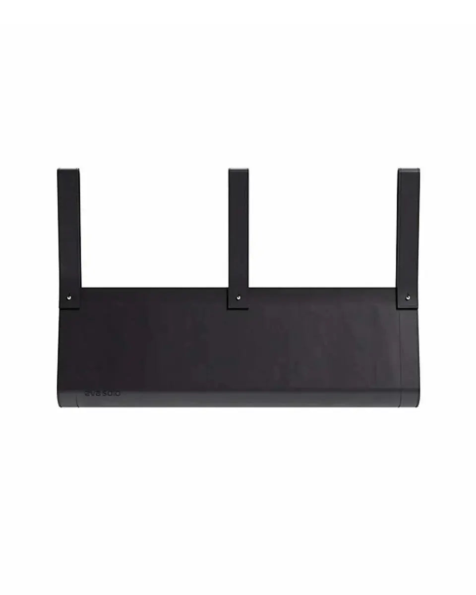 כיס אחסון שחור מעור טבעי דגם Carry TV Pocket של המותג Please Wait to be Seated.