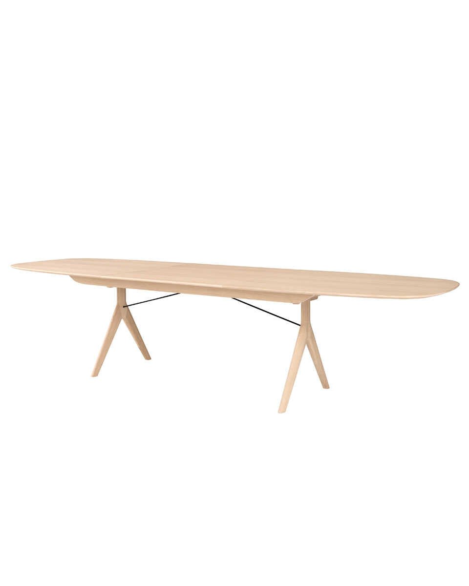 שולחן אוכל אליפסה נפתח Corna Slim - Idana Furniture