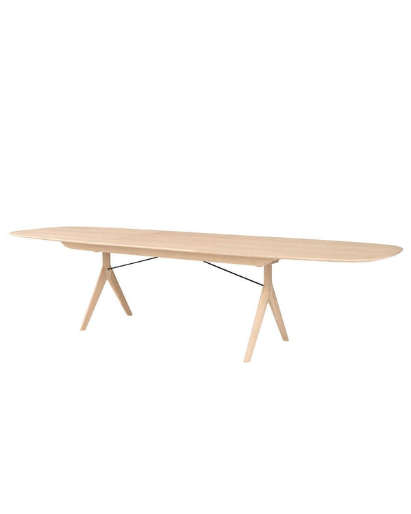 שולחן אוכל אליפסה נפתח Corna Slim - Idana Furniture