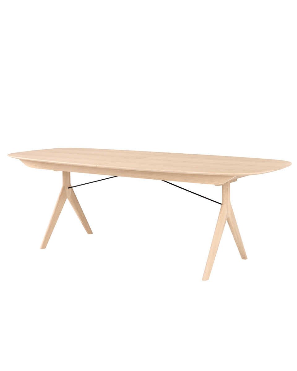 שולחן אוכל אליפסה נפתח Corna Slim - Idana Furniture