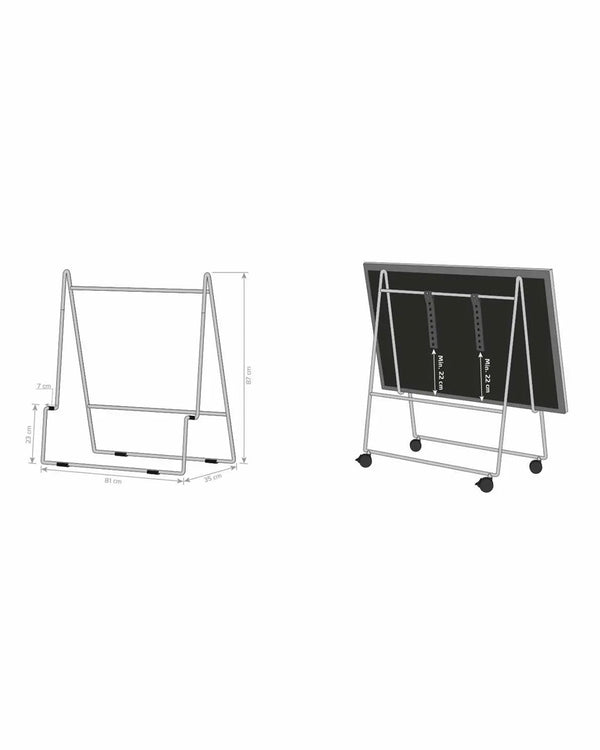 מעמד טלוויזיה על גלגלים Carry - Idana Furniture
