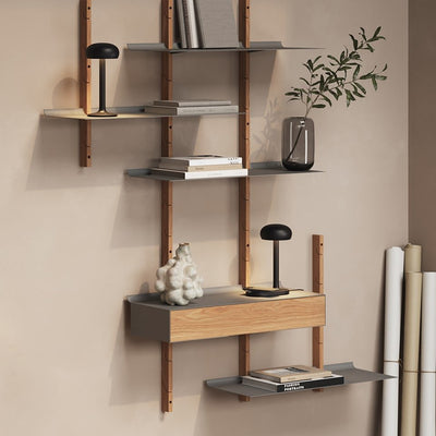קומבינציית מדפי סמייל ומגירה - Idana Furniture