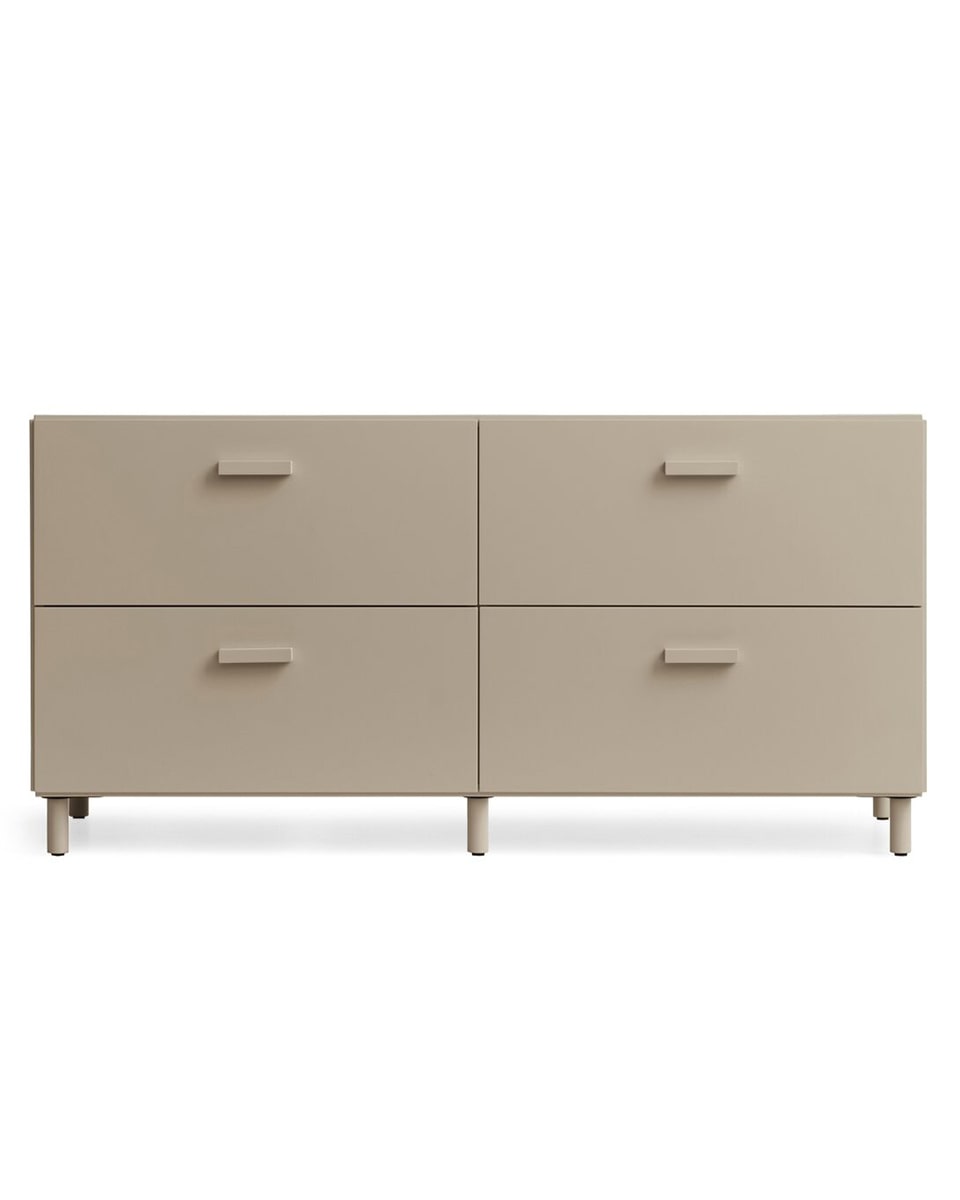 שידת מגירות Relief נמוכה - Idana Furniture