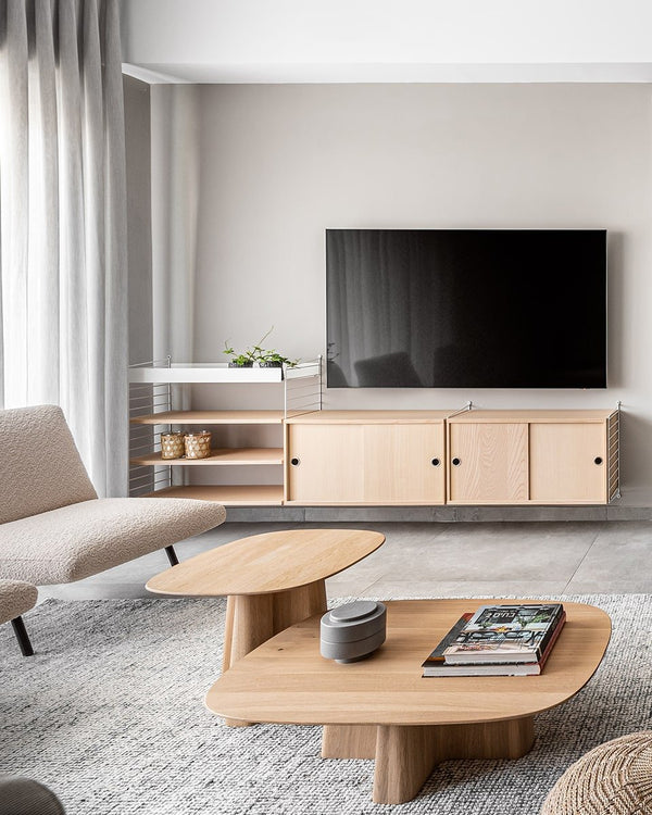 מזנון טלויזיה ומדף מתכת - Idana Furniture