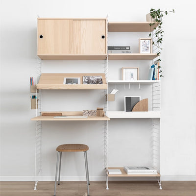 עמדת עבודה משולבת אחסון - Idana Furniture