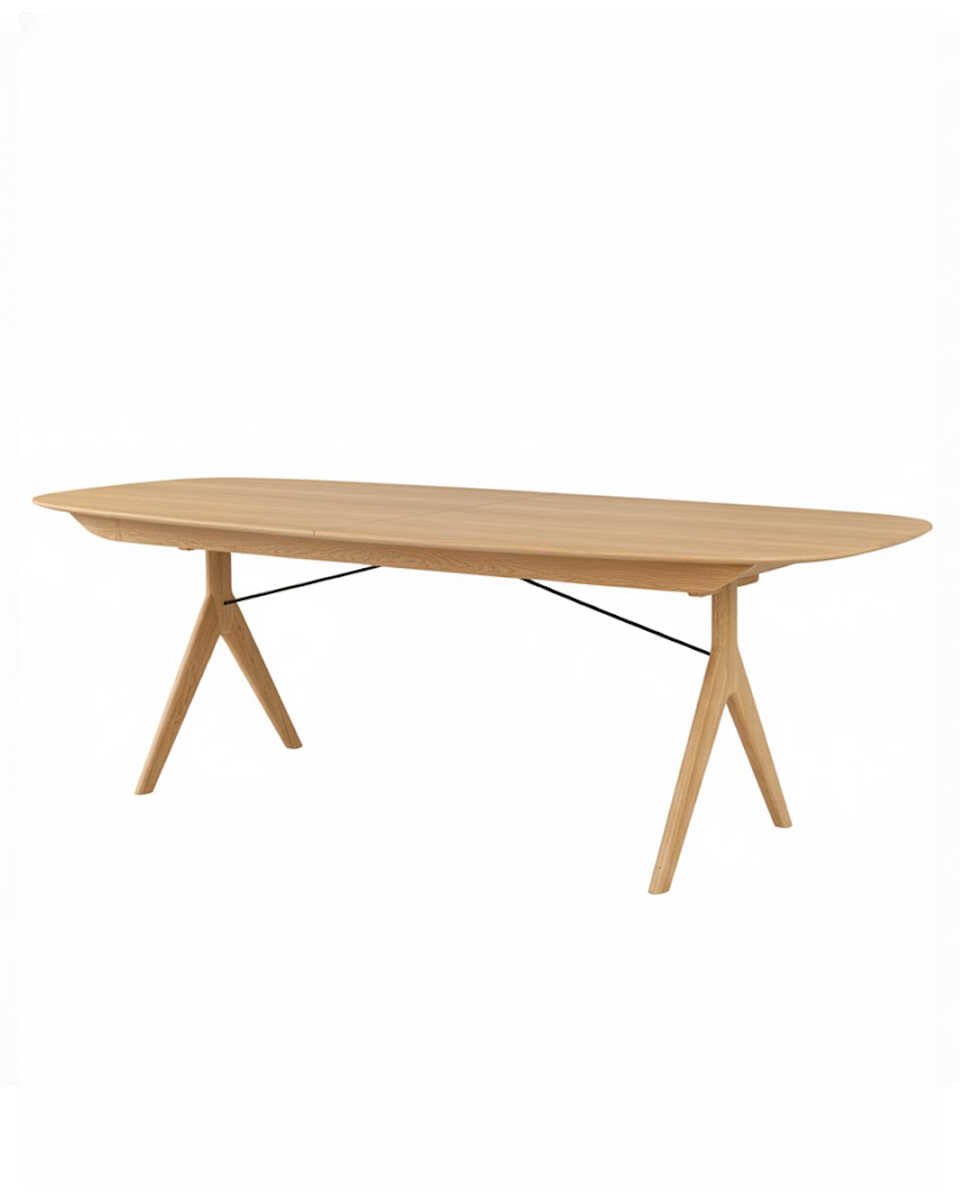 שולחן אוכל אליפסה נפתח Corna Slim - Idana Furniture