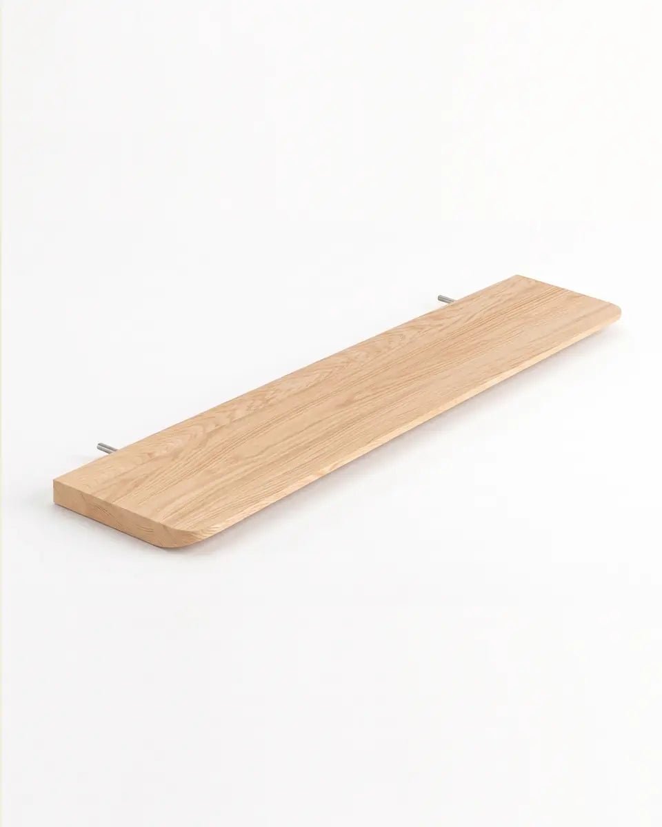 מדף עץ מלא צף Olia - Idana Furniture