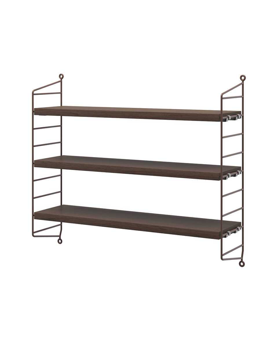 סט מדפי עץ Pocket String - Idana Furniture