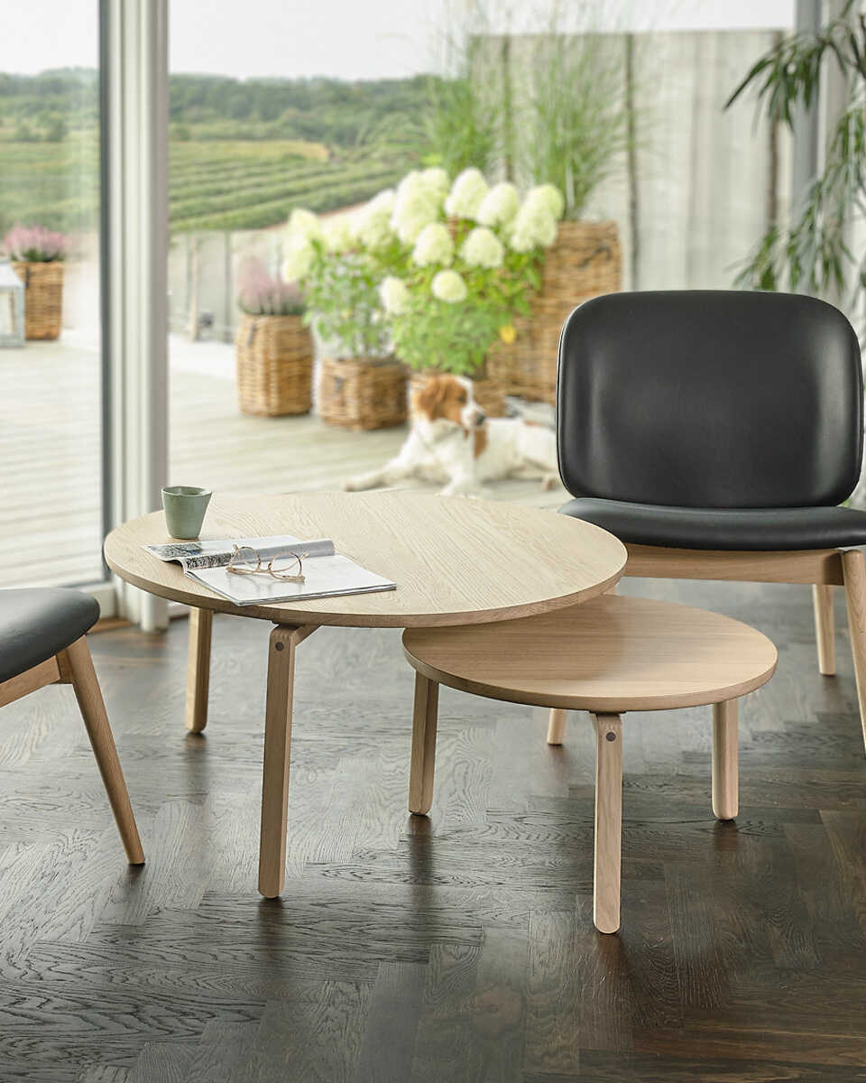 שולחן סלון עגול Sirea - Idana Furniture