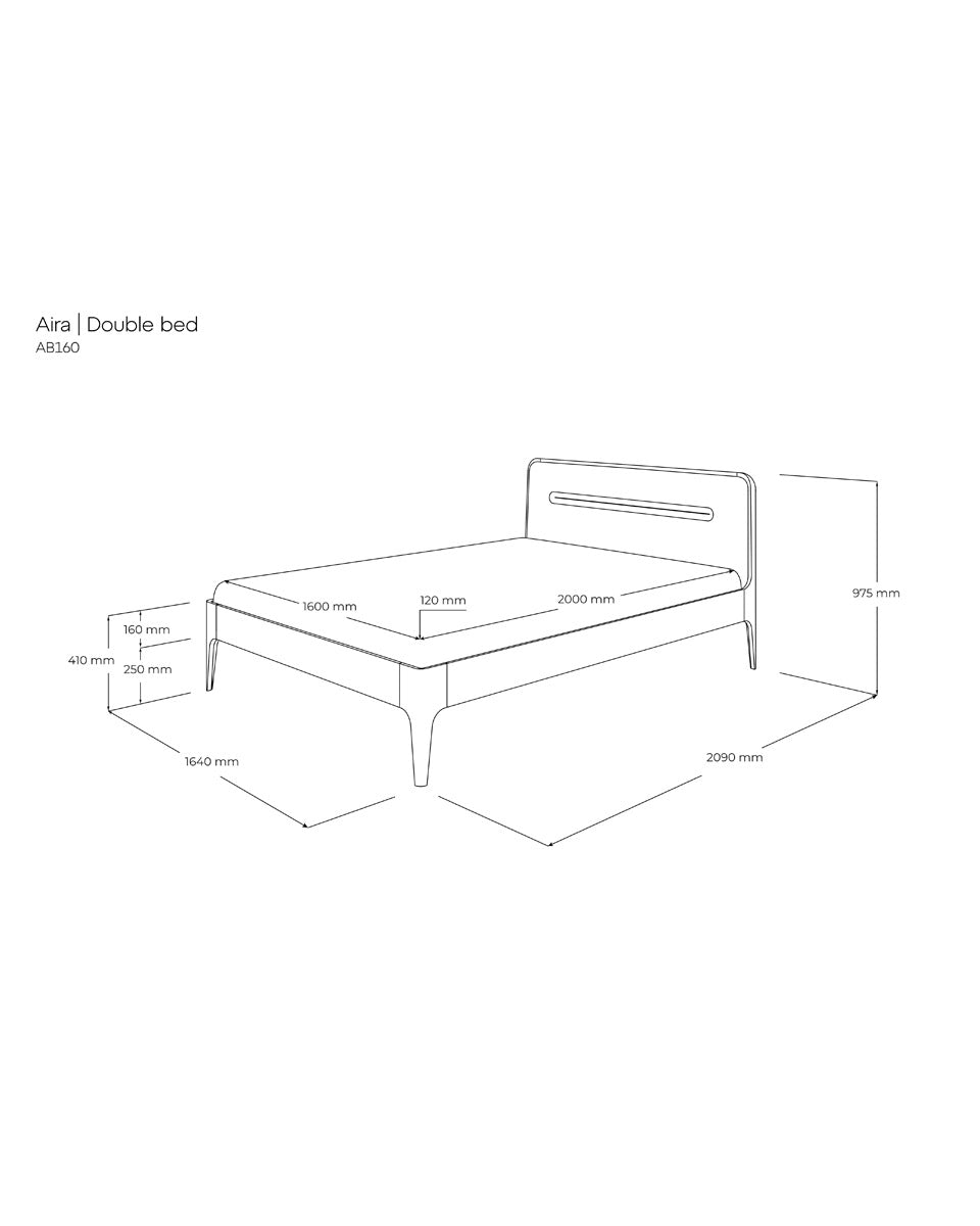 מיטה זוגית AIRA - Idana Furniture