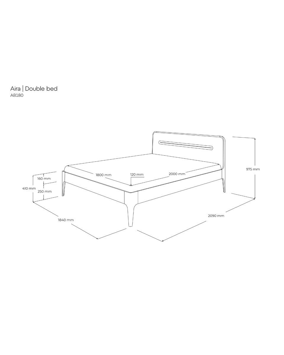 מיטה זוגית AIRA - Idana Furniture