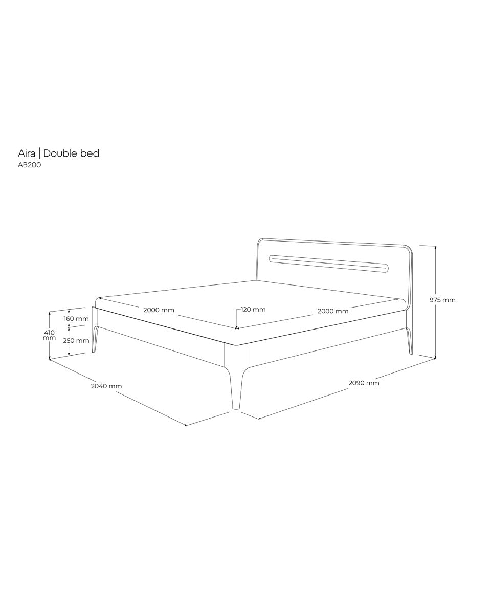 מיטה זוגית AIRA - Idana Furniture