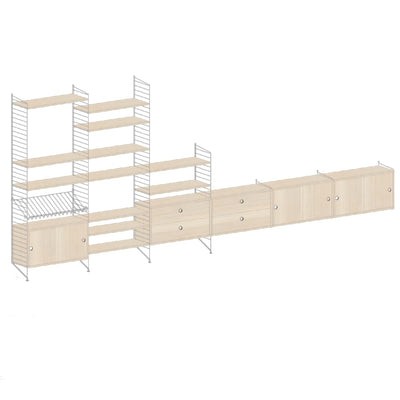 ספריית אחסון רחבה - Idana Furniture